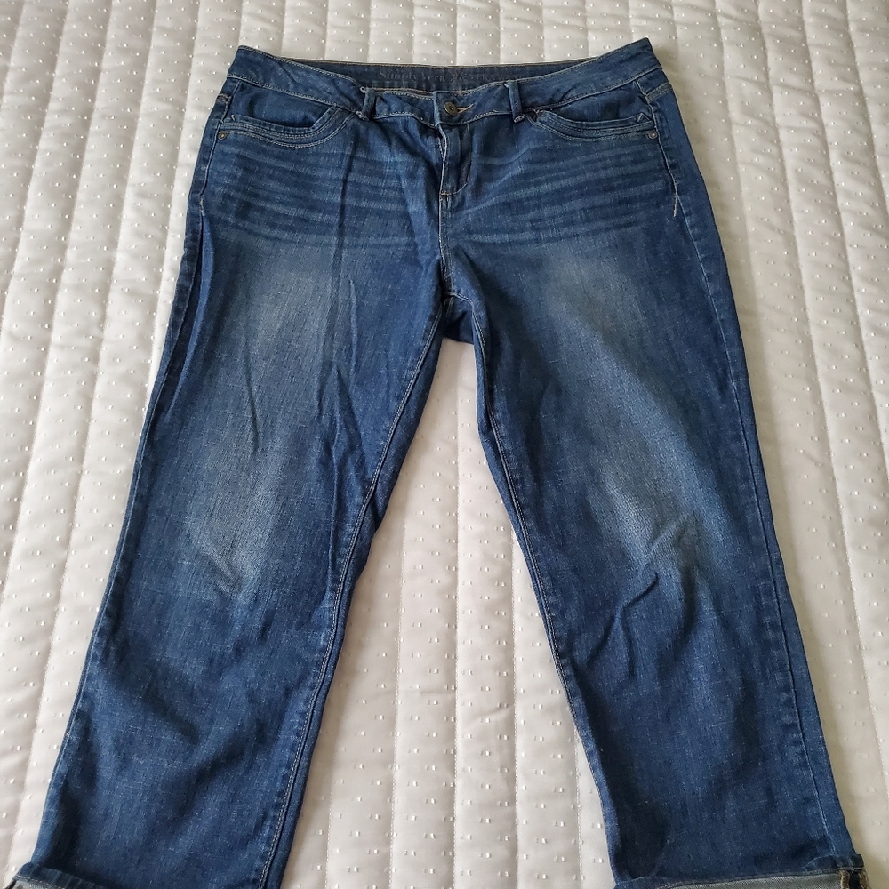 Cropped jeans